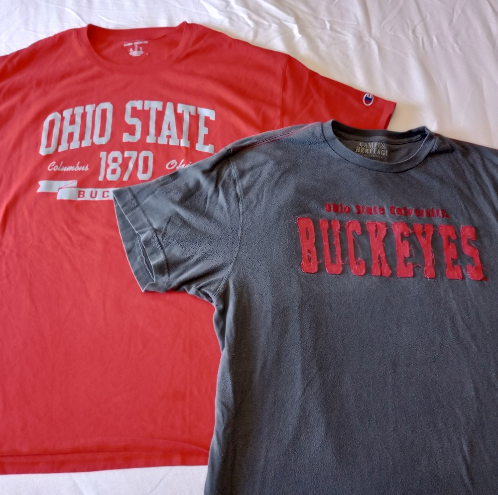 2 Ohio State Tshirts men's XL